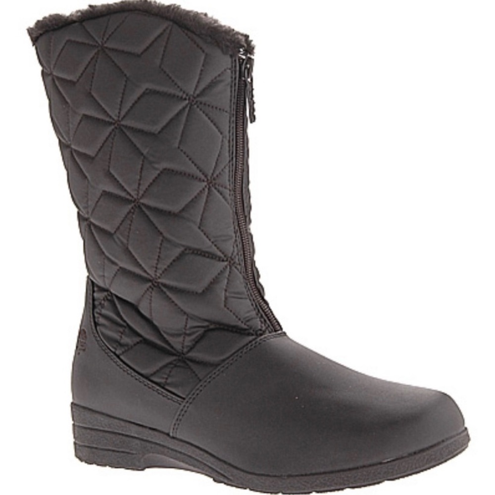 Toes Solar Black Winter Boots